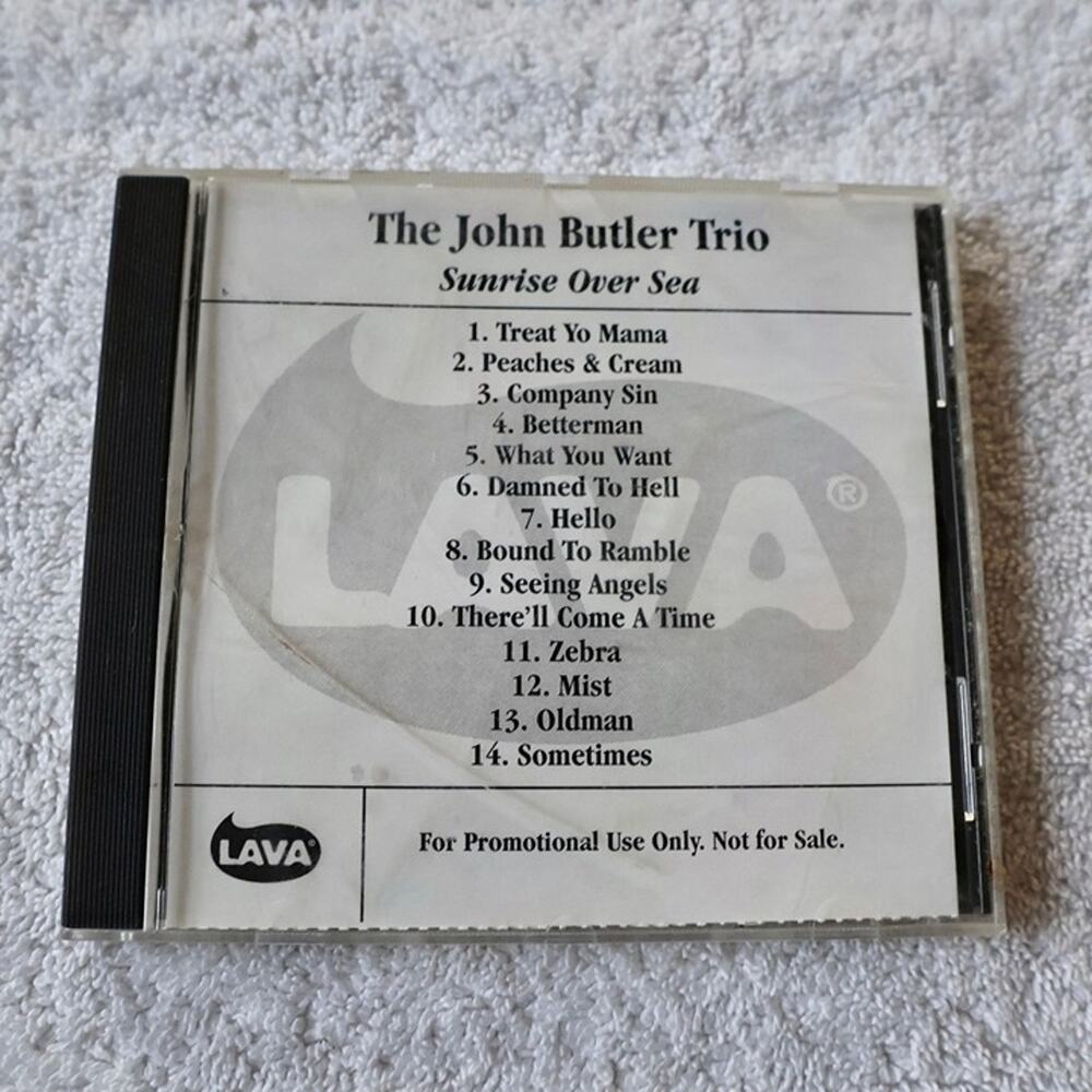 The John Butler Trio – Sunrise Over Sea CD 2004 Promo Rock Lava